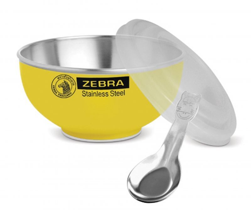Chén Muốn Cách Nhiệt Inox Zebra Kiddy - 184202