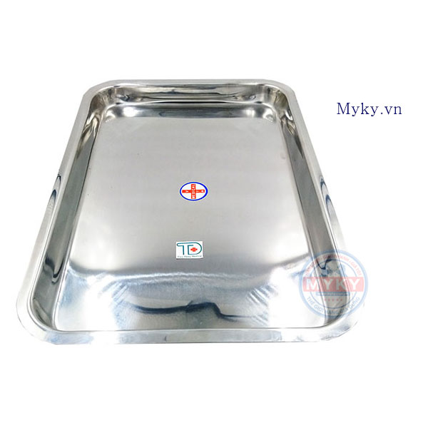 KHAY INOX CHỮ NHẬT 9X18 cm