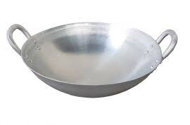 Chảo inox 2 quai 36cm