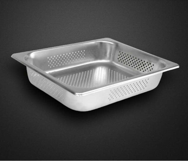 Khay G/N 2/1xH100 đục lỗ