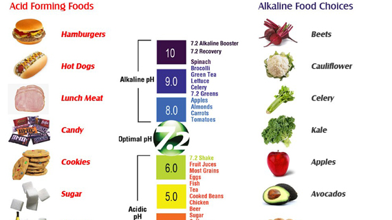 Danh Sách Thực Phẩm Có Tính Axit Và Tính Kiềm