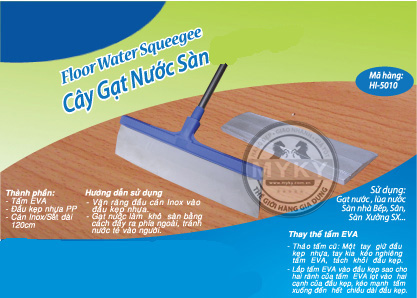 Cây lùa nước sàn cán inox tông đơ Home