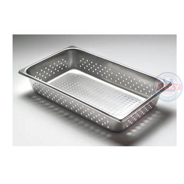 Khay inox đục lỗ 1/2 - 65mm