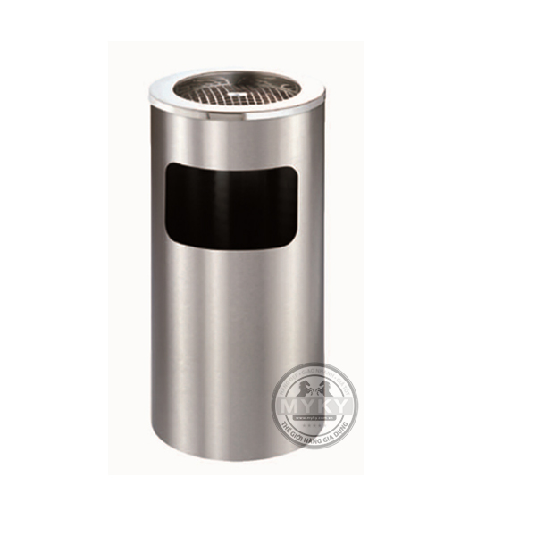 Thùng rác Inox tròn A35-B