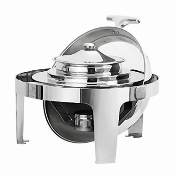 BUFFET 1 NỒI HÂM SOUP TRÒN CHÂN INOX (NẮP PC)-LHKS51383