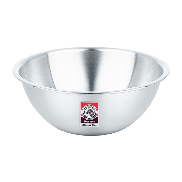 Thố trộn inox Zebra 135024 - 3,2L (Bạc) - 24 cm