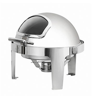 BUFFET TRÒN CHÂN INOX (NẮP PC)-KS51363