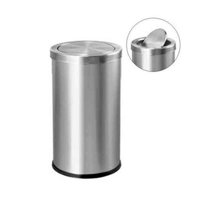 THÙNG RÁC INOX NẮP LẬT A35-G