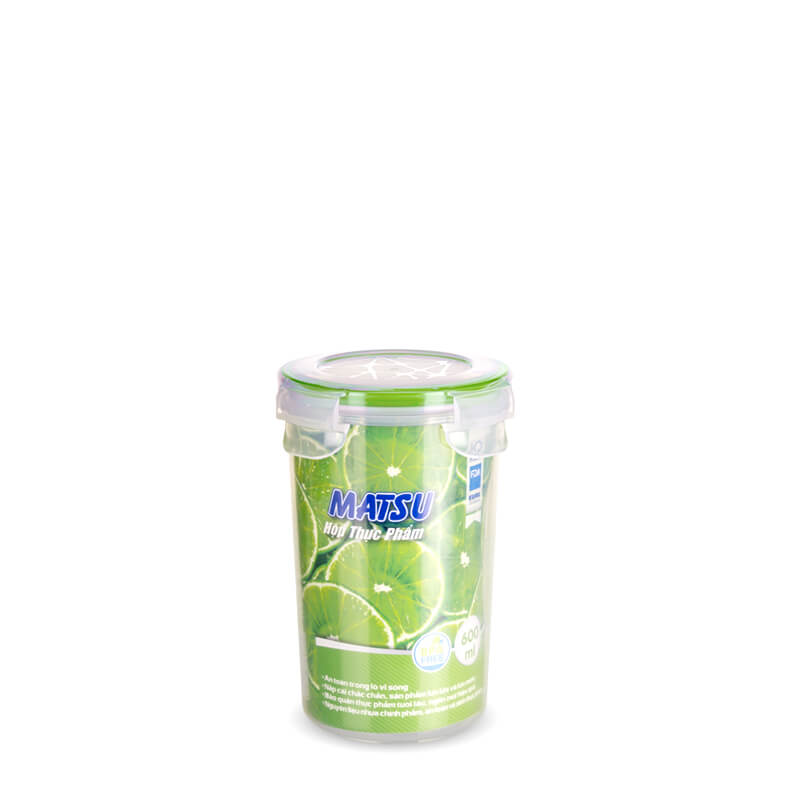 HỘP THỰC PHẨM - TRÒN 600ML