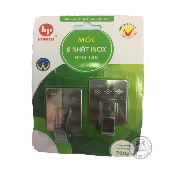 MÓC 2 NHẬT INOX G188