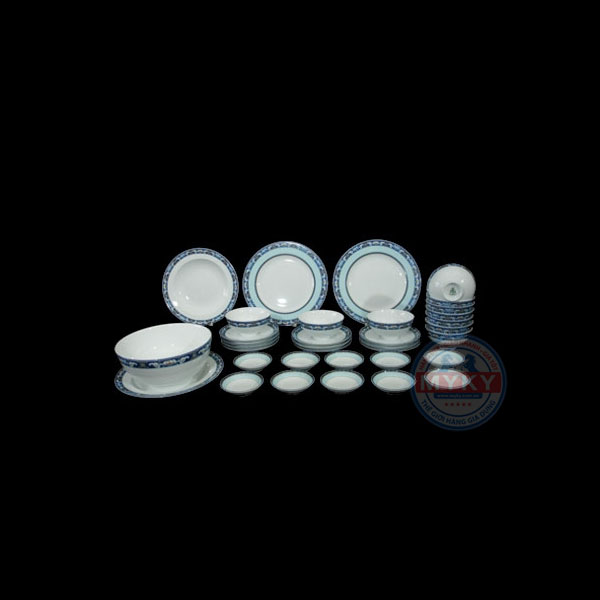 BỘ BÀN ĂN JASMINE PHƯỚC LỘC THỌ 35SP
