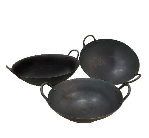 Chảo thép 2 quai 36cm