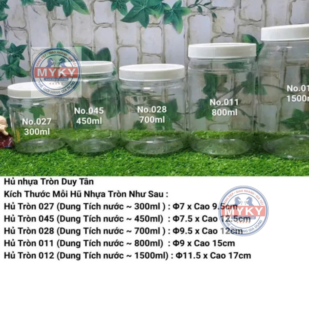 Keo Hũ Tròn 40 PET DUY TÂN