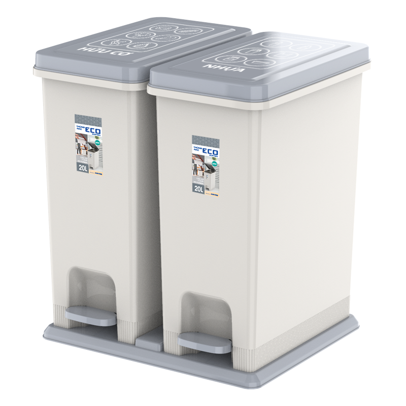 Thùng Rác Eco Bộ 2 DUY TÂN