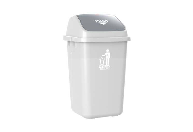 Thùng Rác Nắp Lật Vuông Lớn DUY TÂN