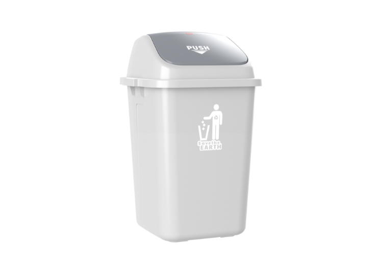 Thùng Rác Nắp Lật Vuông Đại DUY TÂN