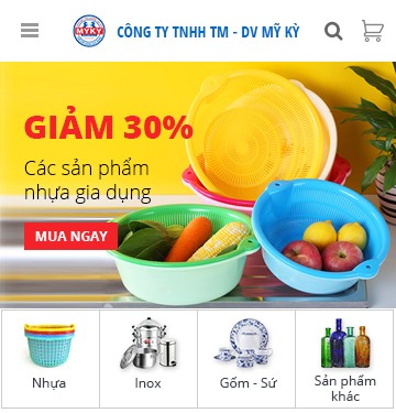 MỸ KỲ RA MẮT GIAO DIỆN WEBSITE MỚI